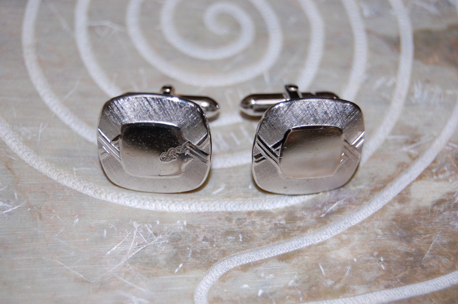 Vintage SWANK Silver Tone Cuff Links – Haute Juice