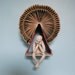 Thinker under Tree of Circles (Original Sculpture)