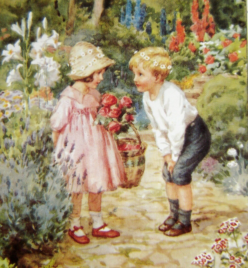 Margaret Tarrant. I bought this print in Edinburgh