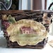 Decoupaged Basket French Provence French Country - Treasury Item