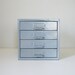 vintage metal drawers