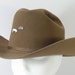 resistol cowboy hat mens size 7 1/8 western canyon tan xx beaver felt
