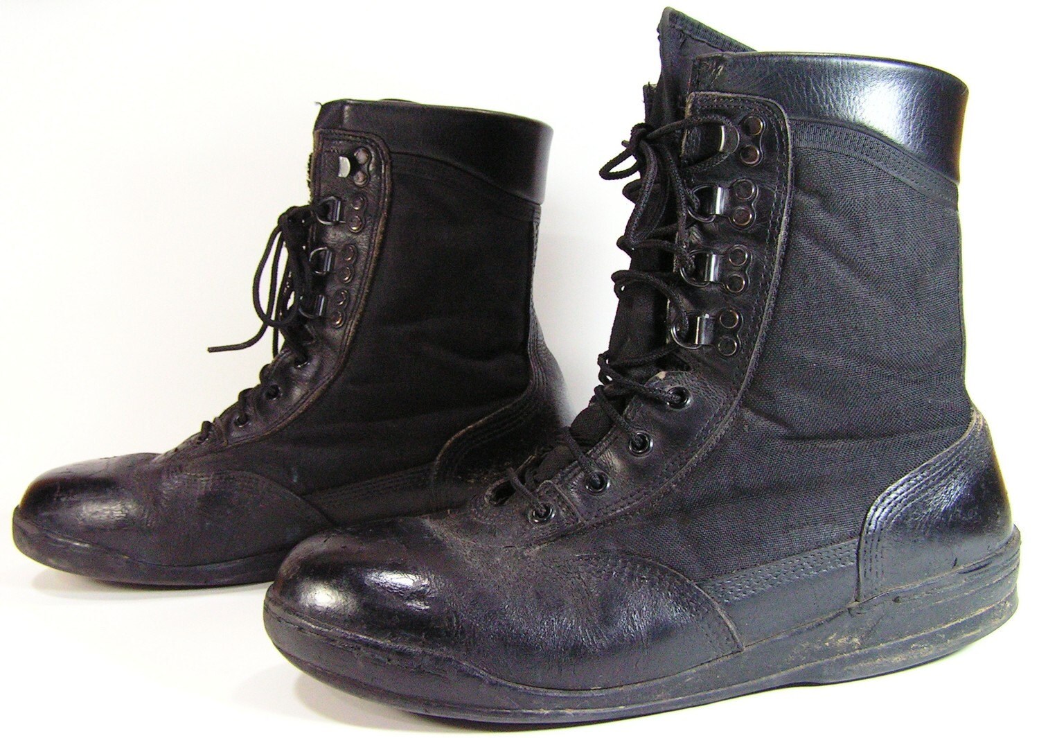 vintage altama combat boots mens 11 D black leather jumper usa