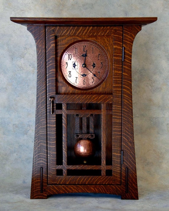 ARTS and CRAFTS CLOCK