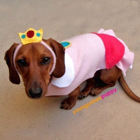 Princess Peach Dog Costume
 PRINCESS PEACH NINTENDO Dress Dog Costume