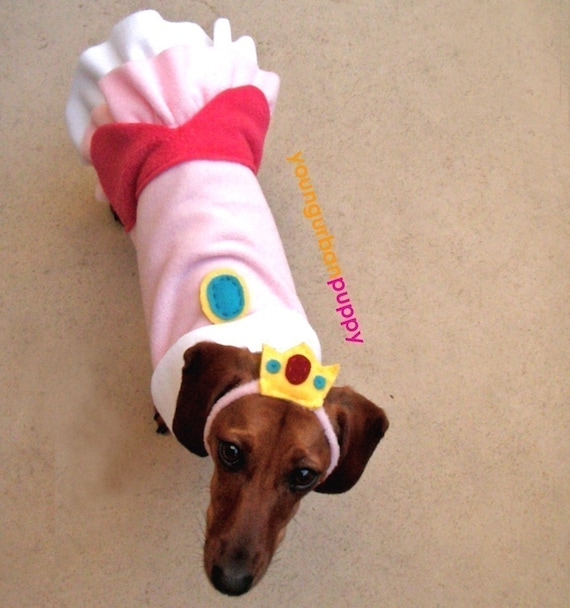 Princess Peach Dog Costume
 PRINCESS PEACH NINTENDO Dress Dog Costume