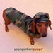 SALE Military Camo Pocket Walking Jacket for Dogs