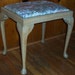 Vintage Shabby Chic Bench Footstool.....RESERVED FOR CHRIS