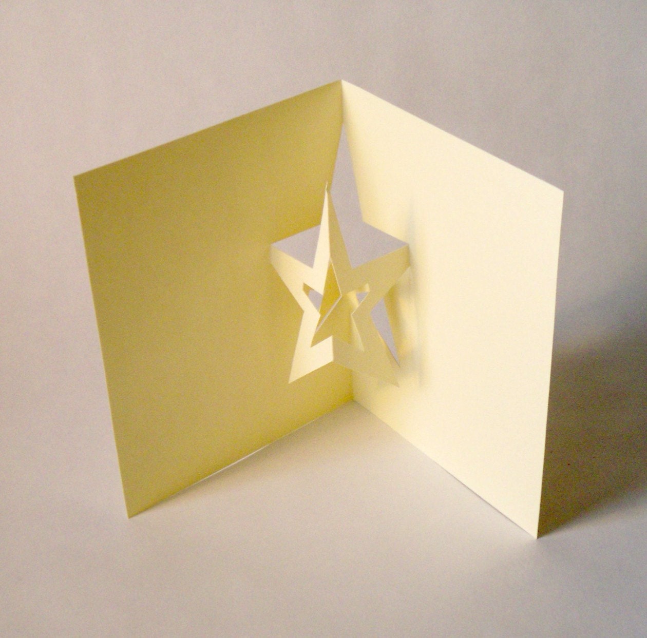 Items Similar To Star Pop Up Card On Etsy