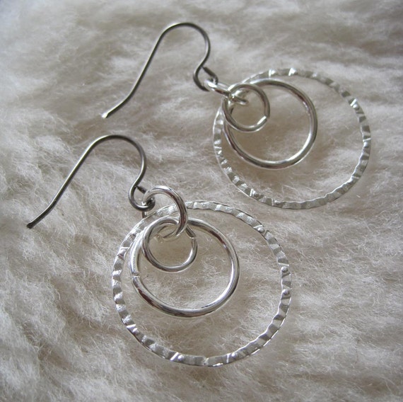 Titanium niobium earrings Clearance