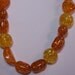 Amber necklace big bold statement choker Amber Amber Amber
