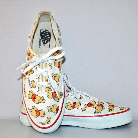  Winnie  the Pooh  80s VINTAGE VANS Sneakers Punk Skate Tennis