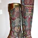 Regal Vintage ANNE KLEIN COUTURE Tapestry Edwardian Boots 7M