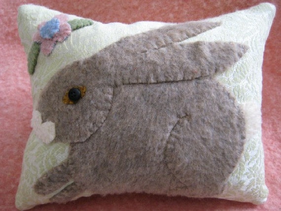 rabbit pillow pet