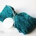 LAST ONE - Ornate TEAL Lace Trim - 3 Yards