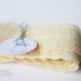 Delicate Butter Yellow Lace Trim - 3 Yards