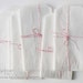 3x6 Glassine Bags, Set of 10