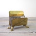 Brass Footed Business Card Holder