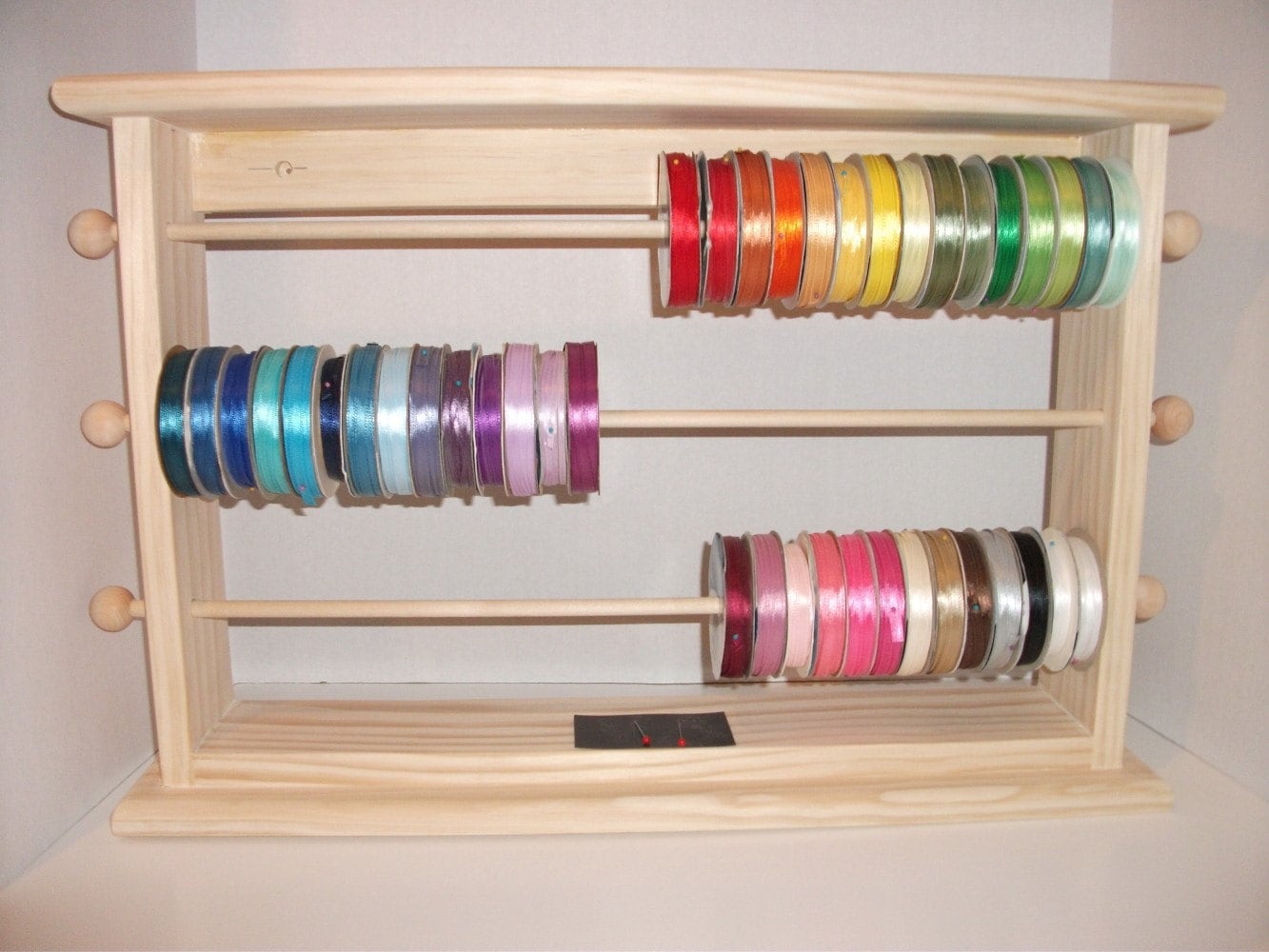 Large Wall-mounted Ribbon Storage Rack by creativevisions207