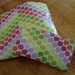 Reusable Snack Sandwich Bag Set Laminated Cotton Fabric Apples