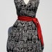Tiki Hawaiian 1950s Vintage Inspired Dress Pinup 50s Rockabilly LAST One Size Large