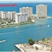 Vintage Florida Postcard - Fort Lauderdale - Beach Harbor Entrance Port Everglades