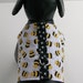 Bumble Bee & Paw Print Yellow and Black/White Dachshund Dog Harness Vest Custom Made