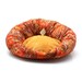 D Lightful Digs Luxury Cat Bed from Decadent Digs, Exclusively for Moderncat Studio (Orange Paisley with Caramel Plush) FREE SHIPPING TO US ADDRESSES