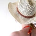 70's Straw Hat