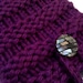 Knit IPad Mini Sleeve, Knit Kindle Fire Sleeve, Knit Nook Case, Knit E Reader Sleeve, Case, in Purple
