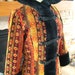 1960s 1970s Multicolored tapestry hippie coat jacket winter almost famous coat RESERVED FOR ALLISON