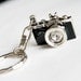 Black Camera Keychain / keyring