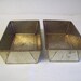 Vintage Bake King Textured Metal Loaf Pans