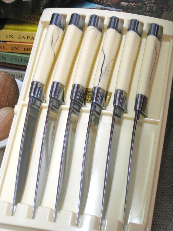 Briddell MidCentury Steak Knives Man Cave