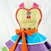 Jelly Bean Candy Store Counter Girl Apron - in stock - only one