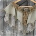 Woodland Moss Capelet Poncho