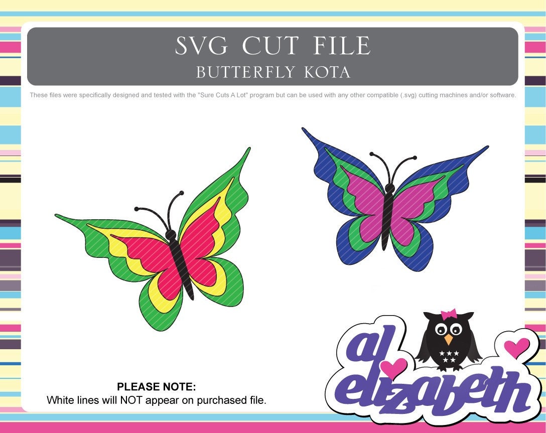 3D Butterfly SVG / Cut / Digital / Cricut Cut File by ...