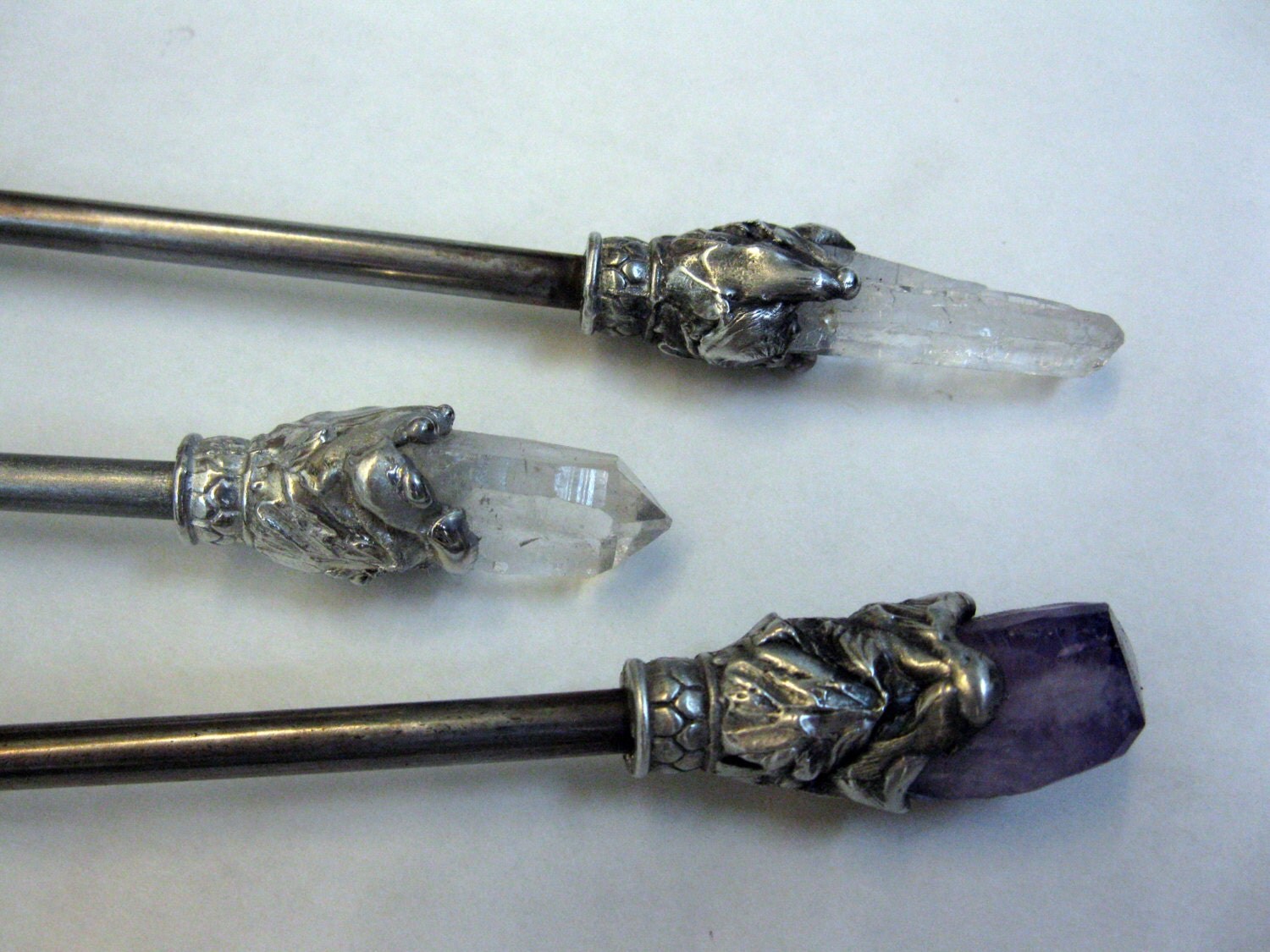 Crystal Gemstones Magic Wands for sale