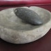 Carved Stone Matate, Reproduction Artifacts Mortar and Pestle