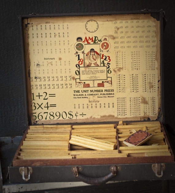 Items similar to Vintage Teachers Stamp Set on Etsy