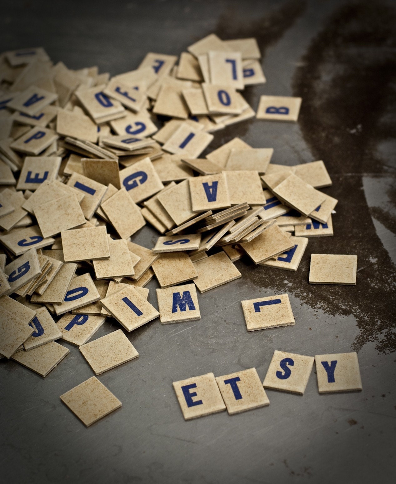 Lot of Vintage Chipboard Letters