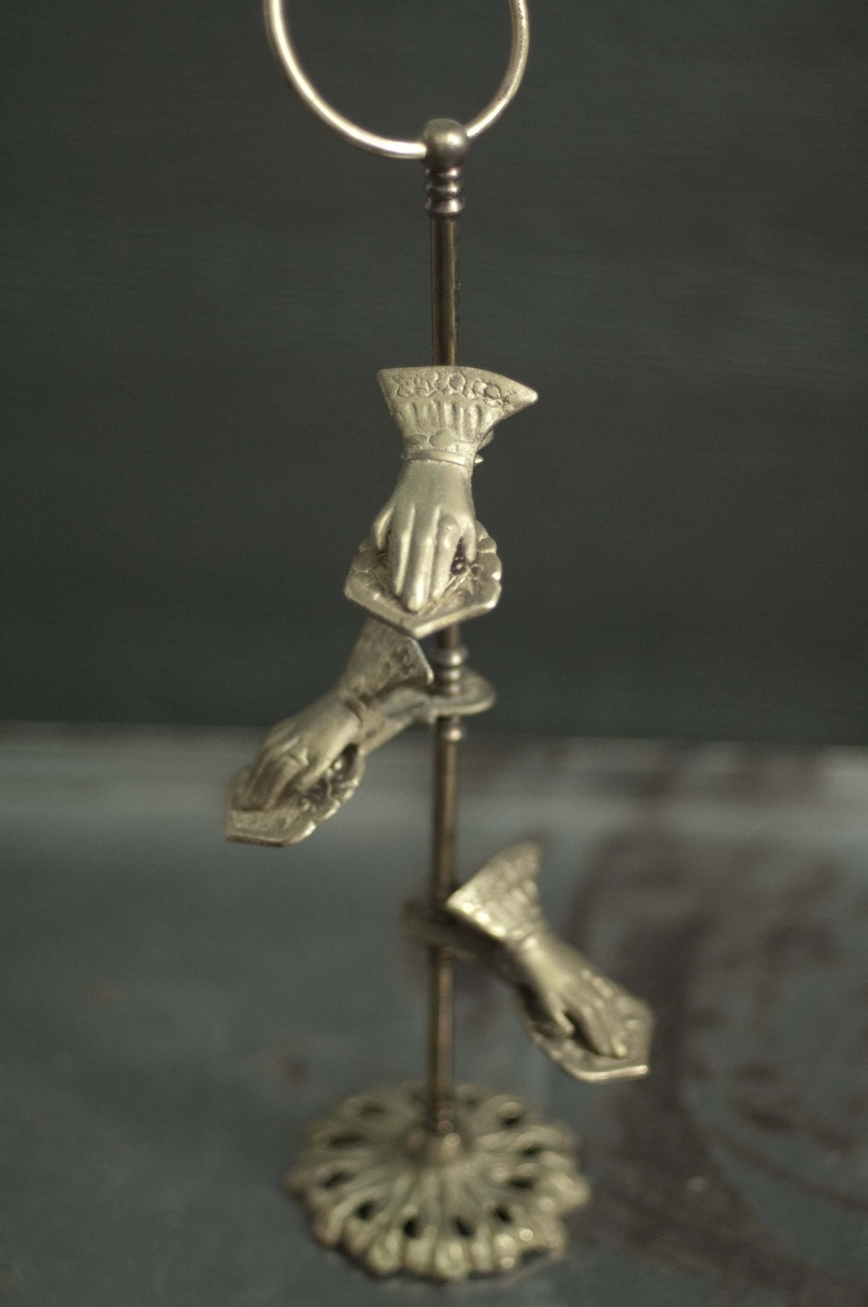 Brass Victorian Hand Towel Rack