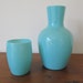 Elegant Blue 1930's Morgantown Glass 24 Trudy Guest Set