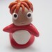 Ponyo polymer clay figurine