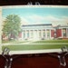 Sale......Alderman Library , Univ of Va , Charlottesville, Va. linen postcard , Used Card