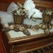 Antique Wilton Brass Co. Candle Holders