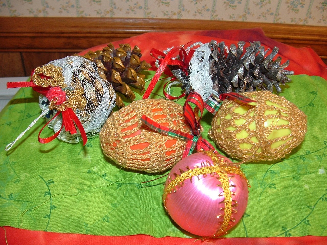 Vintage Handmade Ornaments