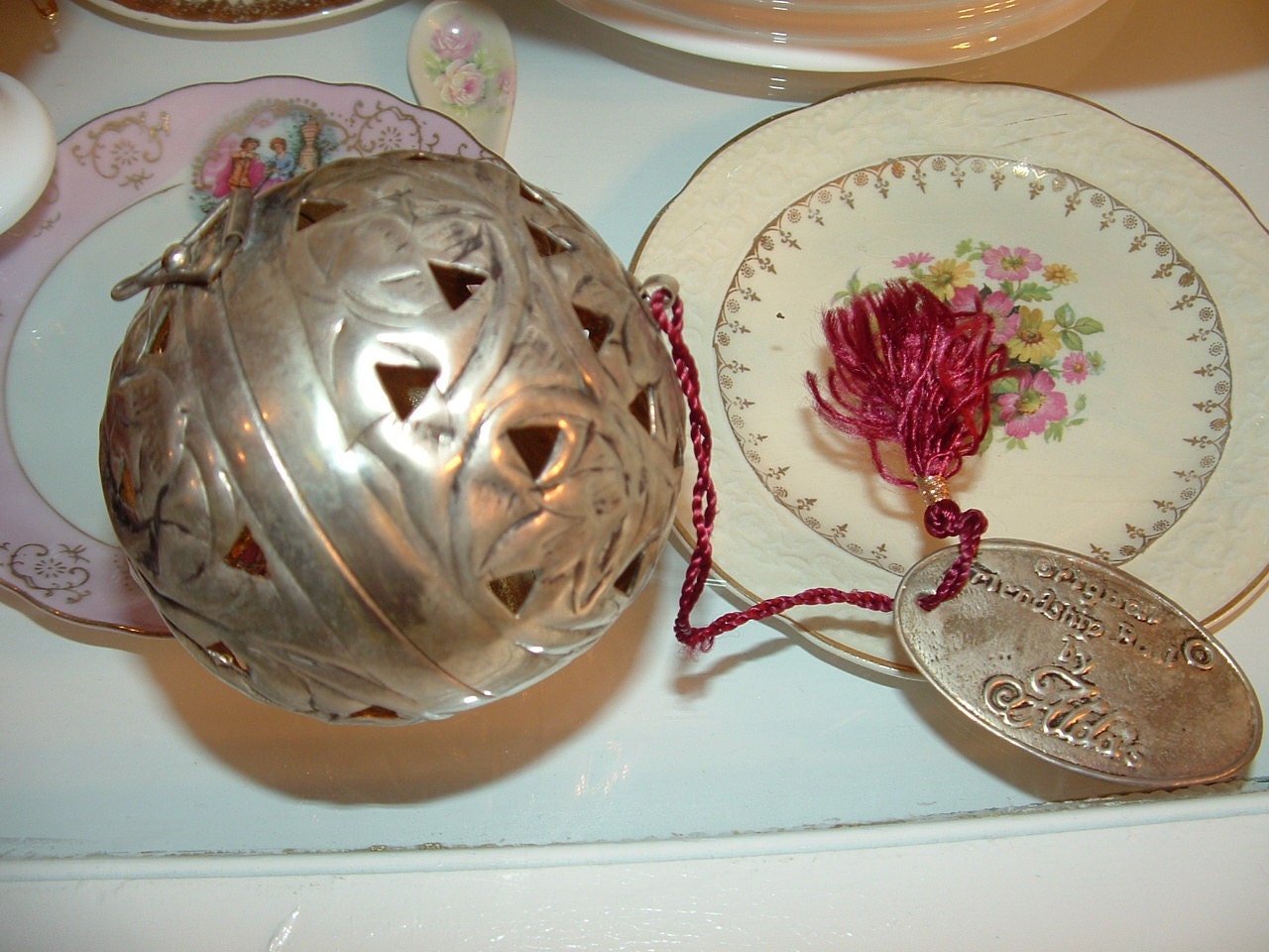 Original Friendship Ball by Alda 's silver metal