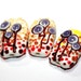 Lampwork Beads Set (3) - NB - Prairies - Glass beads supplies.