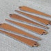 Vintage Copper Plated Point Drops (12) Steampunk, Industrial